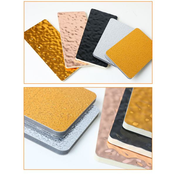 Water Ripple Panel Free Sample 1220*2440*5/8mm Flame Retardant Bamboo Charcoal Wood Eco-Friendly 3d Interior Wall Panels Water Ripple Texture