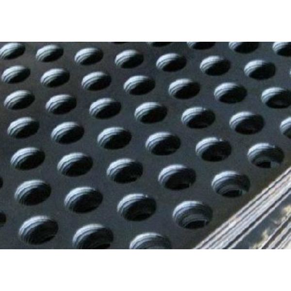 316 Stainless Steel Perforated Metal Sheet , W2m Punched Stainless Steel Sheet