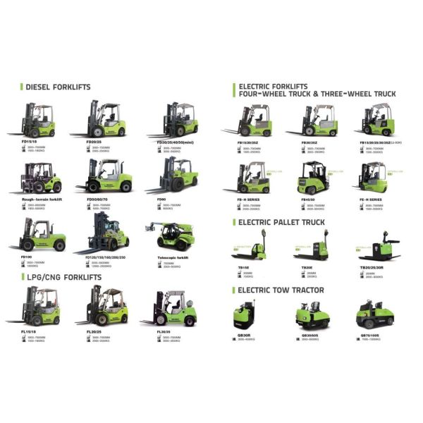 China New Diesel Forklift Truck LPG Gasoline 3tons 3.5tons 4tons 5tons 6tons 7tons Forklift for Sale