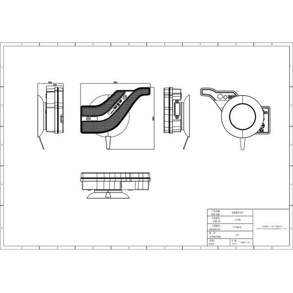 Ip67 12V Auto Tail Lamp Led Trailer Lighting Kit Magnetic Wireless Trailer Lights