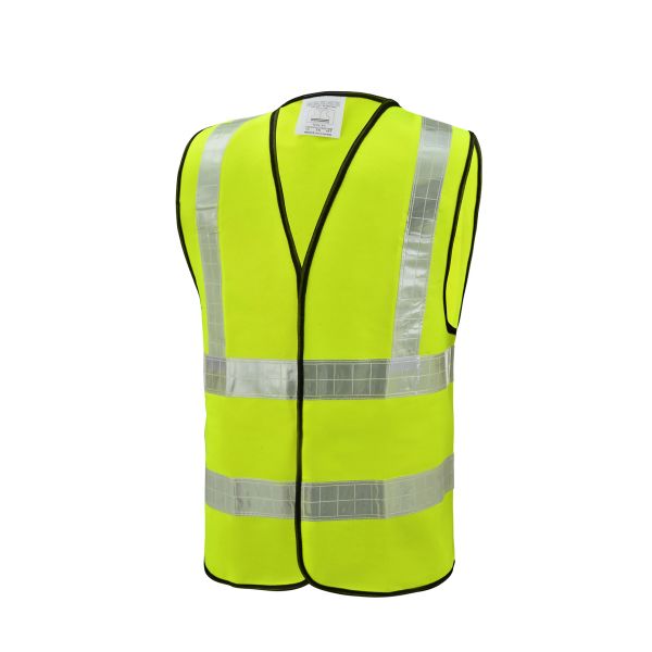 120g/110g Polyester Safety Vest Orange Safety Vest For Road Construction