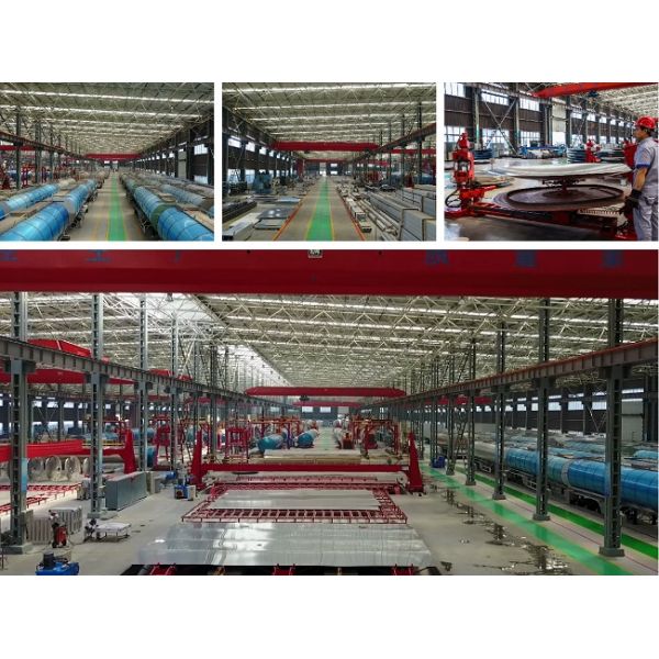 White ISO Anti Seismic Skeleton Enclosed Liquid Tanker Trailer