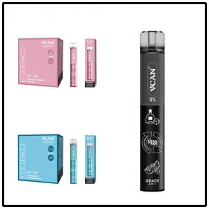 China 8ml 3000 Puffs Stainless Steel E Cigarette To Quit Smoking Pure Cobalt on sale
