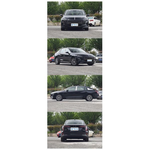 Luxury Pure Electric Vehicle Hong Qi E-QM5 Midsize New Energy Car