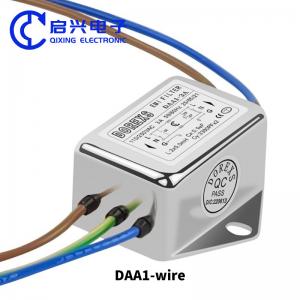 China DAA1 EMI Filter Power Line Filters Single Phase 220V 1A 3A 6A on sale