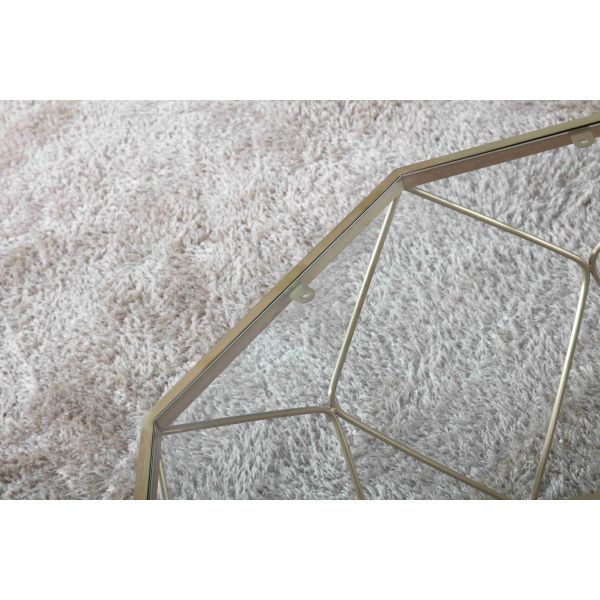 Stainless Steel Modern Glass Coffee Tables Stylish Tea Table Living Packing Pearl Room