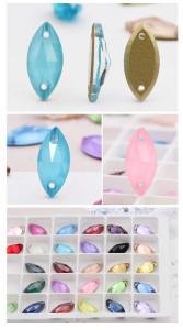Quality Extremely Shiny Hand On Rhinestones 14 Facets Glass Material For Shoes wholesale
