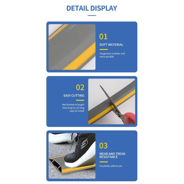 Brown Architecture PE Profile Customization PVC Cable Trunking Plastic Profiles