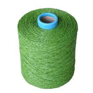 China 8000dtex Synthetic Grass Yarn , UV Resistant PE PP Artificial Turf Yarn on sale