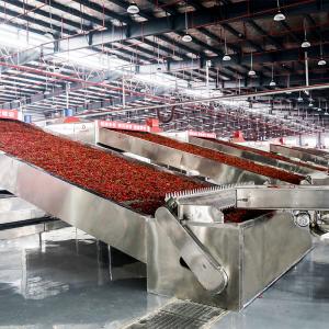 China Industry SUS304 Automatic Chili Drying Systems for Food Processing on sale