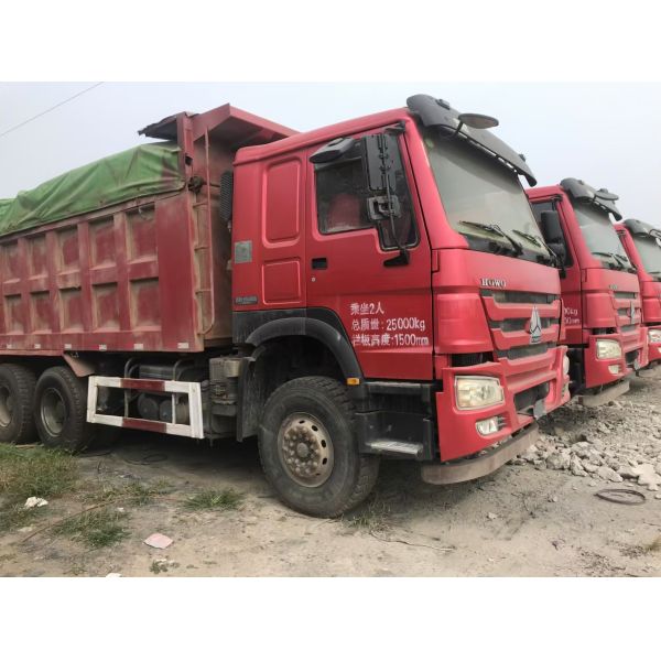 HOWO 330 Used Dump Trucks Second Hand Construction Machinery With Good Qualtiy