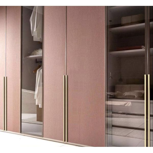 Smple Modern Aluminum long handles Factory Price Top quality plated 1200mm Gold Cabinet Handle