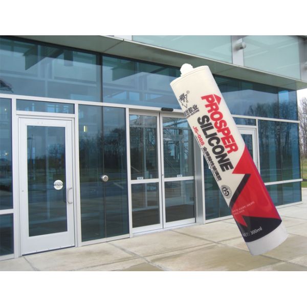 300ml 280ml Non Corrosive Silicone Sealant / Forever White Silicone Sealant