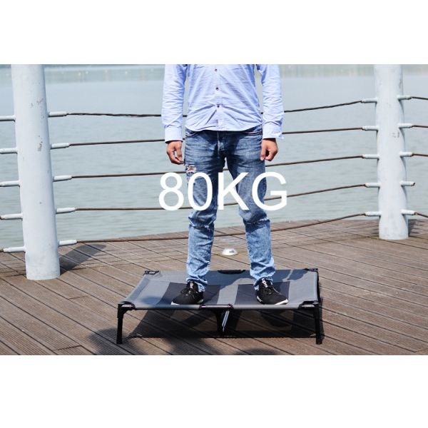 BSCI Breathable Medium Elevated Dog Bed 1680D PVC Waterproof