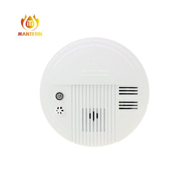 110V / 220V AC Smoke Alarm Detector , Photoelectric Fire Detector Stable Working