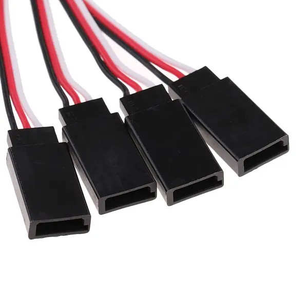Low Voltage RC Servo Extension Cable JR / Futaba 1 Male To 2 Female Y Lead
