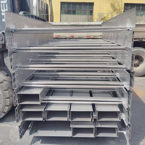 Durable Aluminum Ladder Cable Tray Garage Weather Resistance Ladder Rack Cable Tray 2400/3000/5800/6000mm