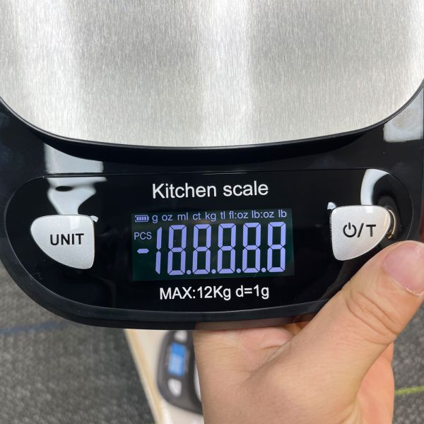 12KG/1G Capacity LCD/LED Display ABS OEM Supported-Model WH-B33 Weiheng Portable Electronic Kitchen Scale 0.1g Accurate