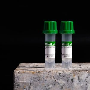 Green Capillary Blood Collection Tube Stress Free Sodium Heparin Additive