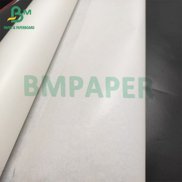 Uncoated White Paper One Side Glossy Paper 40gsm MG Kraft Paper Roll