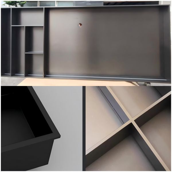 Corrosion Resistance Stainless Steel Shower Niches SUS304 Material TV Niche