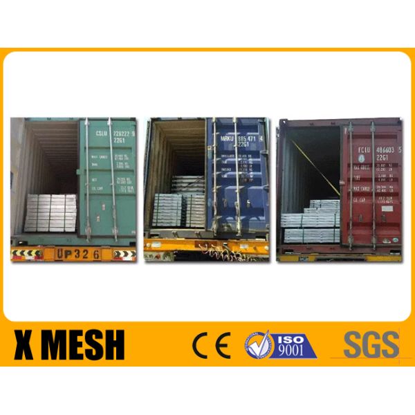 5 Diamonds Walkway Channel Perforate Metal Welded Steel Grating Antirust