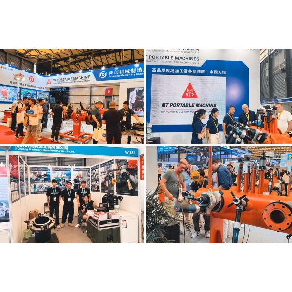 Advanced Pipe Cutting And Beveling Machine 26"–32" High Stability