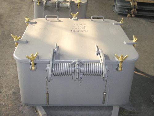 Quick Acting Ship Hatch Cover Watertight / Waterproof Marine Steel Hatch Cover