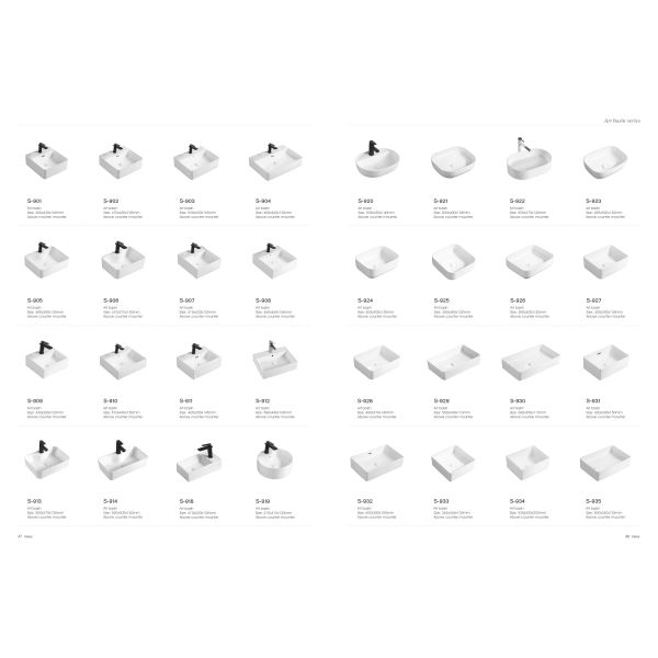 Ceramic Lab Sinks Large Single Sink Dishwashing Vegetable Washing Basin Modern Kitchen Home Usage Latest Designer White