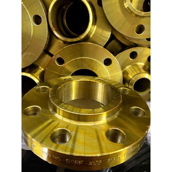 Carbon Forged Steel Flanges Threaded Customized DIN EN 1092 Flanges
