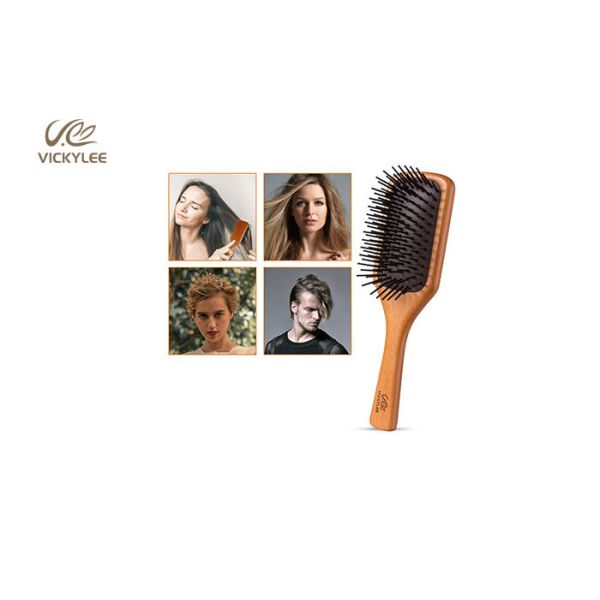 Atmospheric Brown 7.91 Inch Flat Paddle Brush