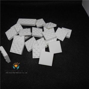 Abrasion Resistant Alumina Ceramic Mosaic Plate Ceramic Lining Sheet 10x10x3mm