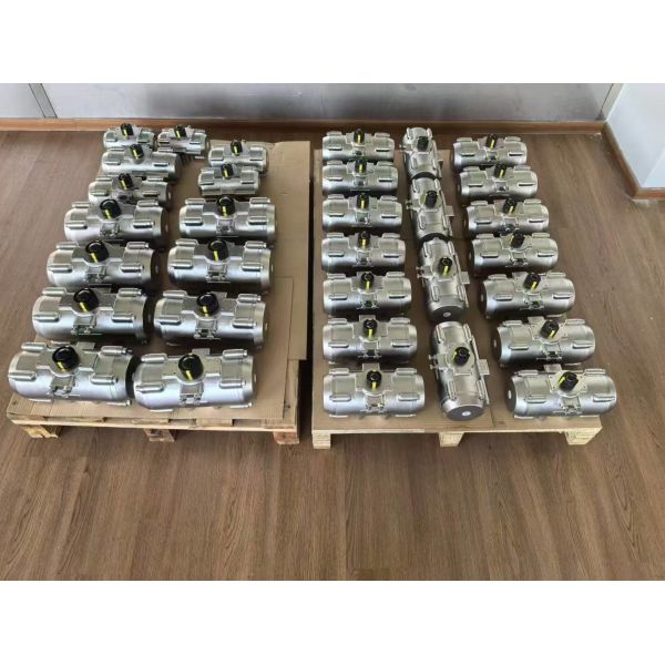 Stainless Steel Actuator Double Effect Simple Effect Pneumatic Actuator Control Valves