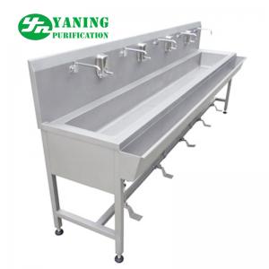 Quality Foot Operated Stainless Steel Hand Wash Basin Sink For Laboratory / Operating Theatre wholesale