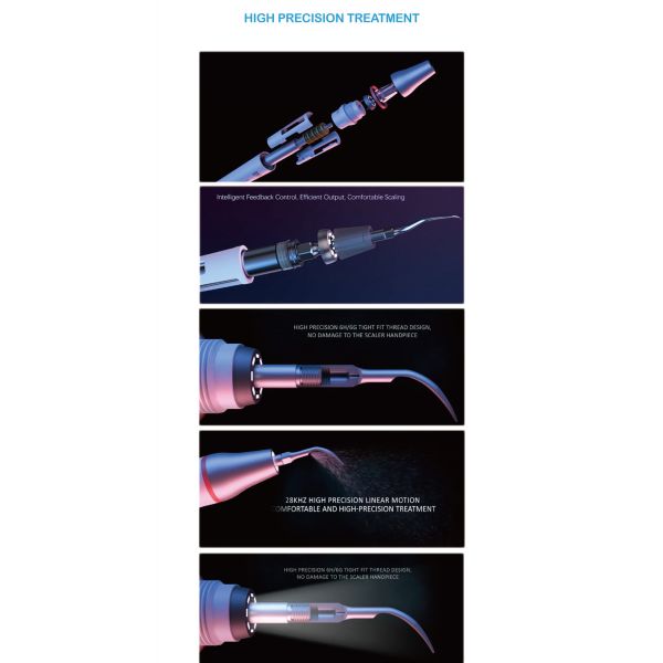 240VAC Dental LED Ultrasonic Scaler 5bar Portable Ultrasonic Scaler
