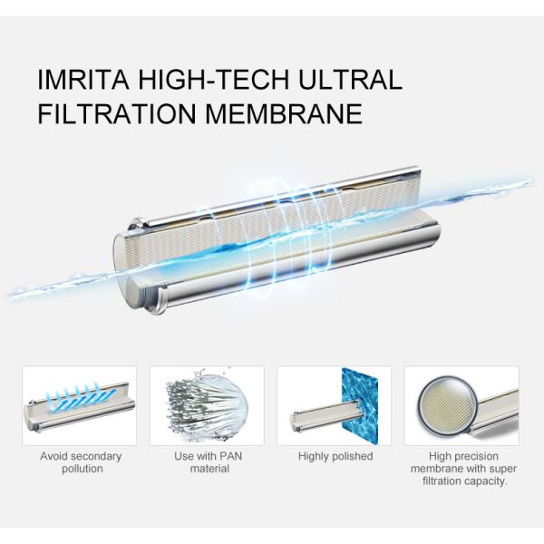 ROHS 3000L/H Whole House Purification System For Well Water 0.01 Micron
