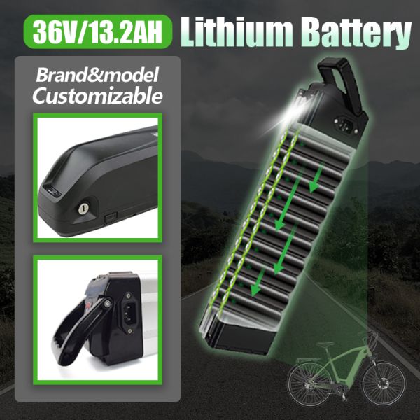 Light Green Thailand Electric City Bike 16.5AH Lithium Battery 250w