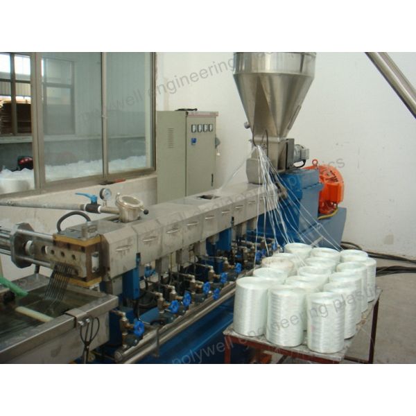 PA66GF25 Granulator Machine Plastic Pellet Making Production Line Granules Extrusion Equipment