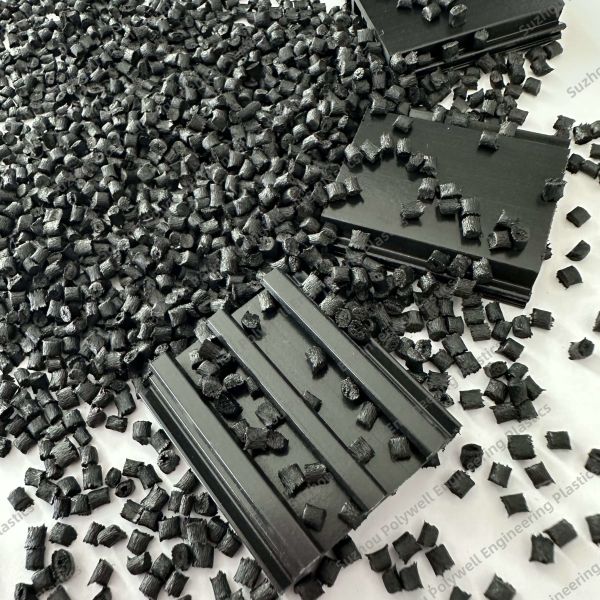 Fire Flame Resistant Nylon PA66 Glass Reinforced Polyamide Pellets Particles Customized
