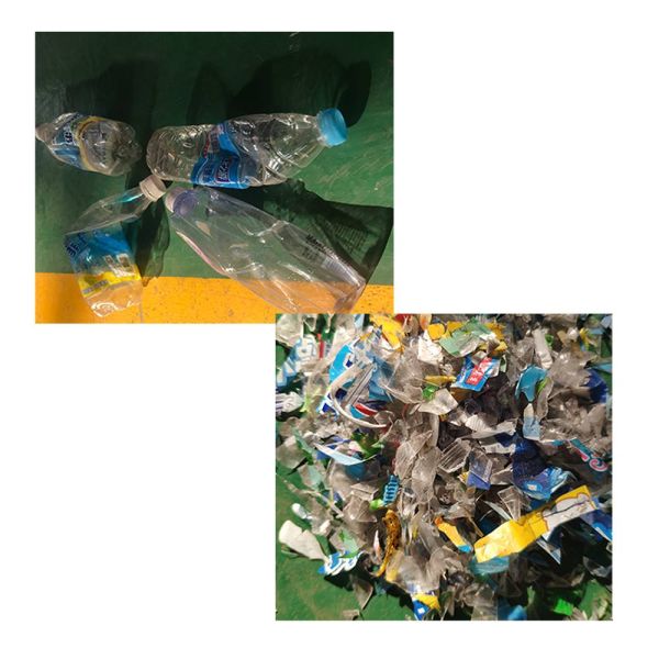 PVC Plastic Crusher Machine Waste Plastic Crushing Recycling Machine