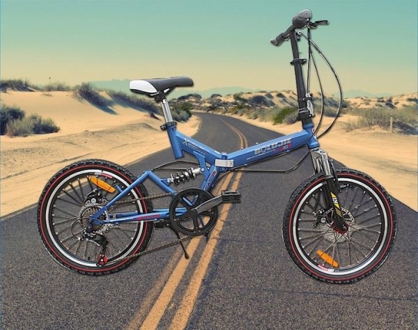 7 Speed Gear Steel Disc Brake 20 Inch Foldable Bike