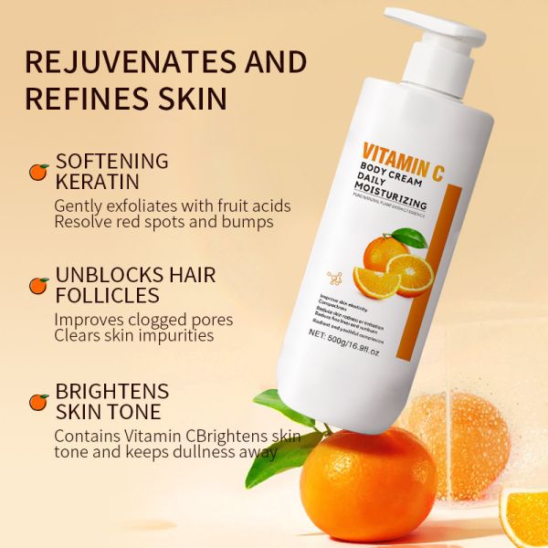 Private Brand Retinol Skin Tightening Body Lotion Coconut Oil Moisturizing Lotion OEM