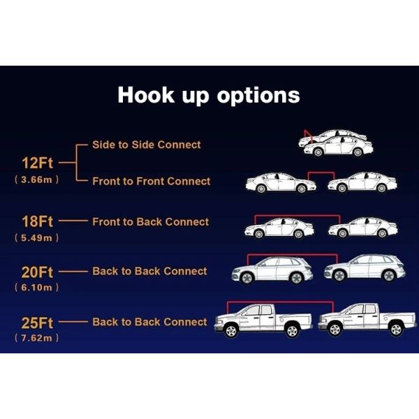 200a 500a Connecting Booster Cables 1000 Amp Jumper Cables