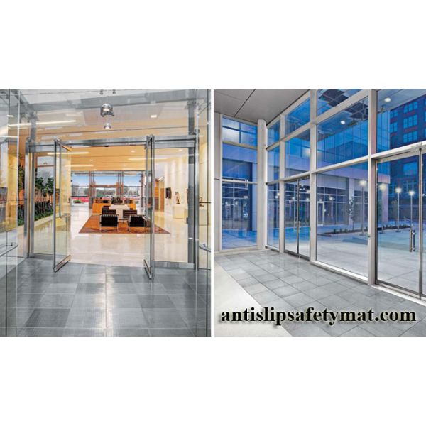 2.0CM Interlock Stainless Steel Walk Off Mat Grilles Recessed Mat