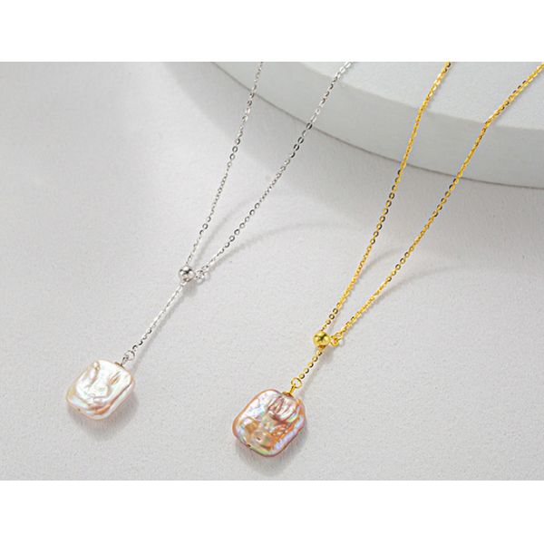 Baroque Pearl Necklace Pink Cultured Baroque Irregular Freshwater Pearl Choker Necklace Natural Baroque Pearl necklace