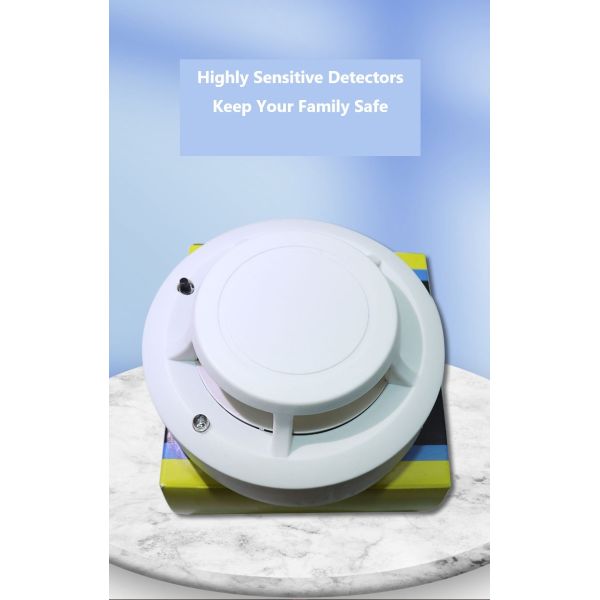 White Road Safety Products Smart Smoke Detector CE Certificate
