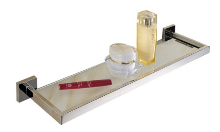 Glass Shelf83110 -Square &Black &Brush color &Stainless steel304&glass & Bathroom Accessories&kitchen,Sanitary Hardware