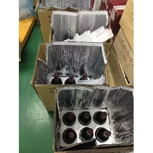 Basic Customization Thermal Break / Resistant 3D Box Liner Insulation Cooler Bag Cold Chain Insulated Aluminum Foil Bag Heat Cold Insulation Bag