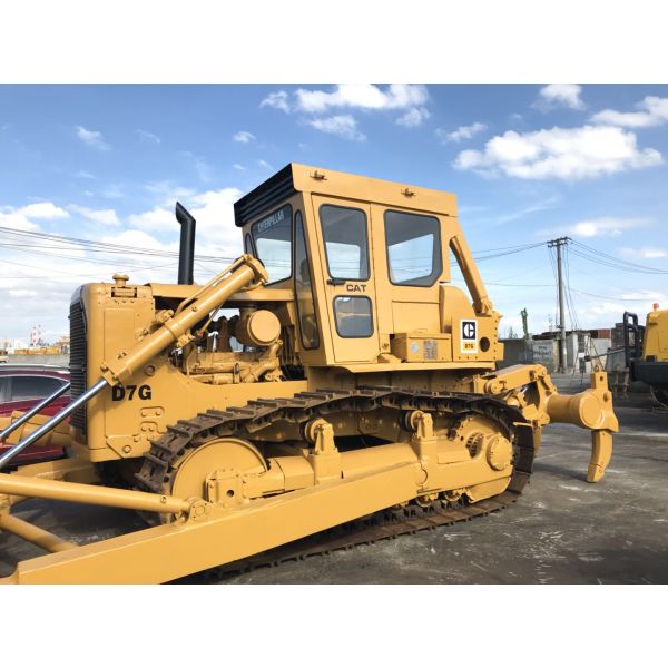20580KG Second Hand Bulldozers Caterpillar D7G Hydraulic Track Truck