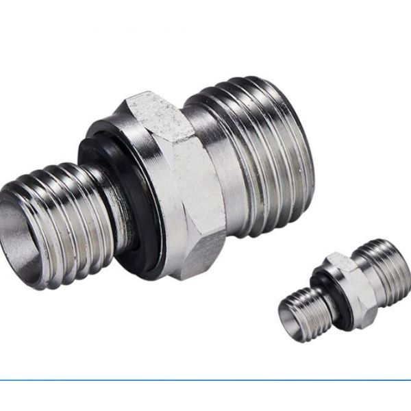 Reusable Metric with O-Ring Male Hydraulic Hose Pipe Swivel Fittings and Adapters for Machine